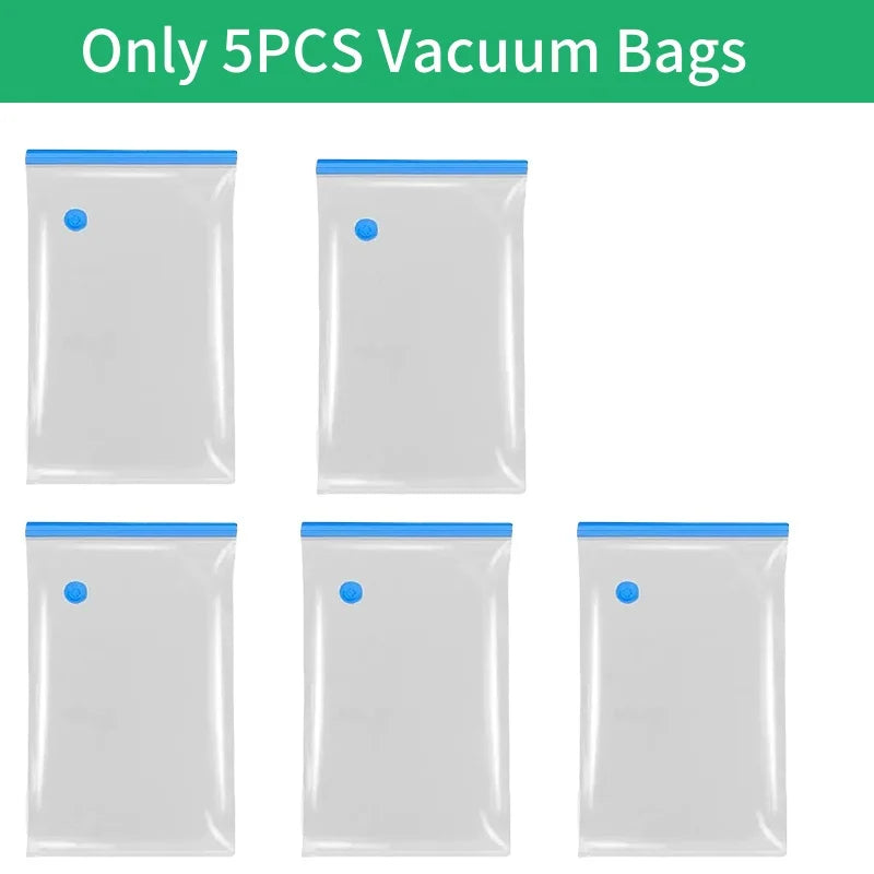 vacuum storage bags set 1-10 pack, space saver for comforters, blankets, clothes