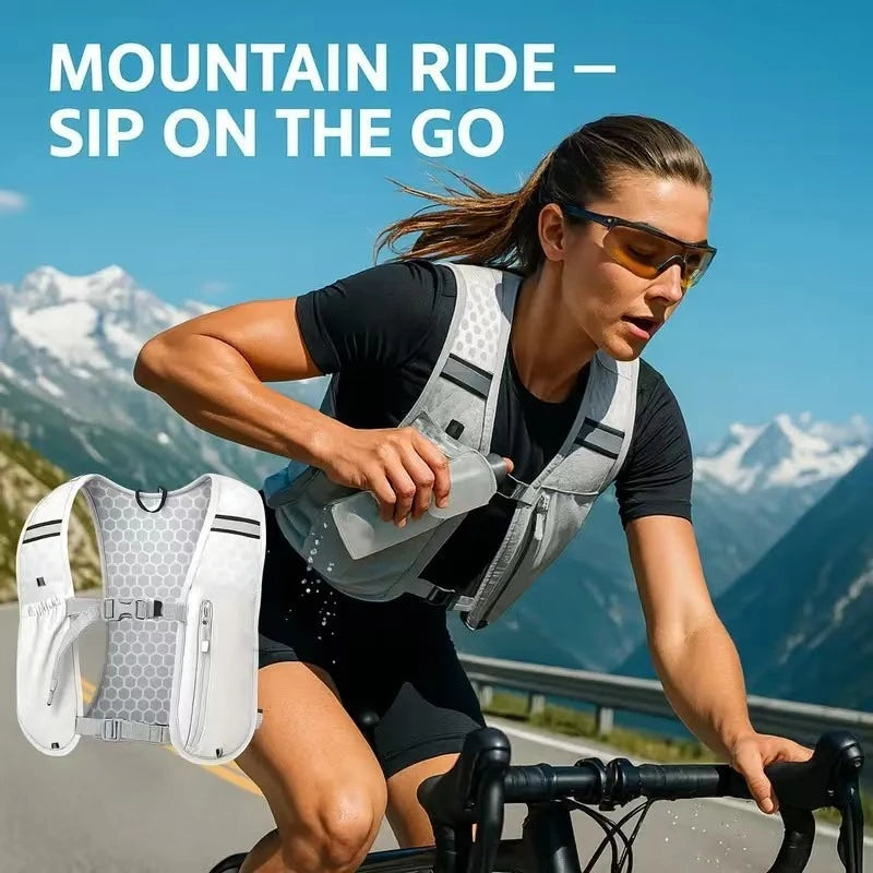 Sac d'hydratation léger pour sports outdoor, running, cyclisme et kayak