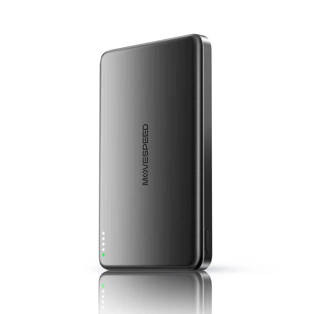 【CCC】MOVESPEED P07 Semi-Solid-State Battery Power Bank 10000mAh 5000mAh Magnetic Wireless Charge Powerbank for iPhone 17 16 15