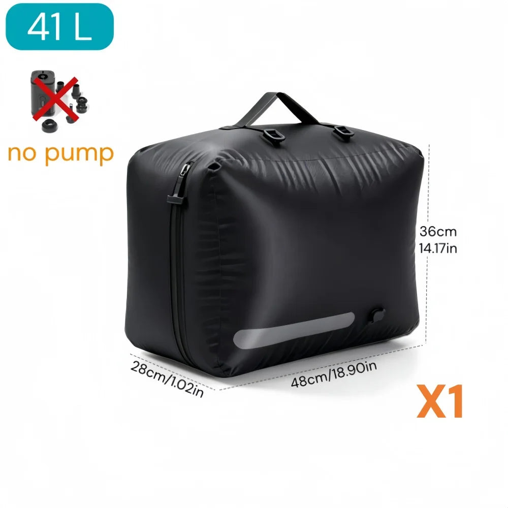 Borse sottovuoto da viaggio 17L con pompa d'aria – Compressione abiti per…