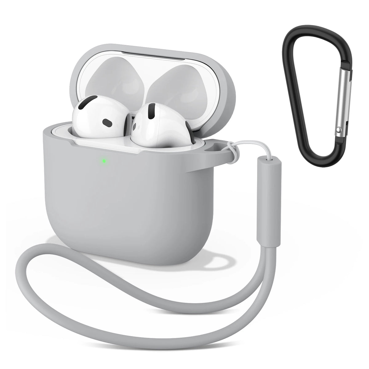 Cover in Silicone per Apple AirPods 4 - Protettiva e Antiscivolo