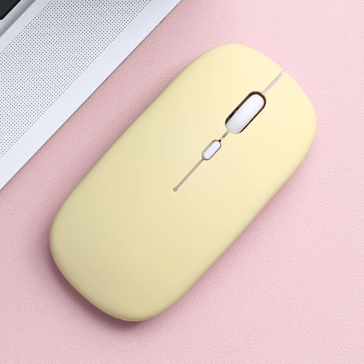 Mouse wireless Bluetooth silenzioso 1600 DPI, 4 tasti, compatibile laptop e…