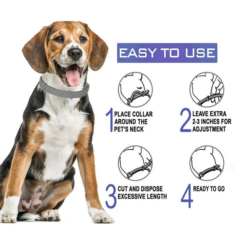 Collare Calmante per Cani e Gatti con Feromoni, Regolabile Comfort
