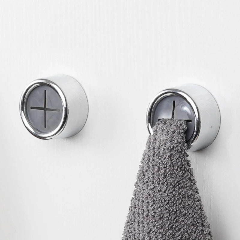 Porta Asciugamani a Ventosa – Supporto da Parete Elegante e Impermeabile