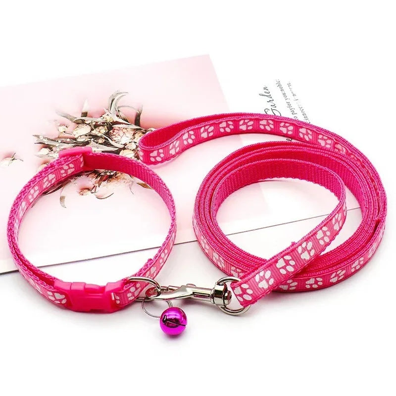 Set guinzaglio e collare per cucciolo 1,2 m in nylon resistente –…