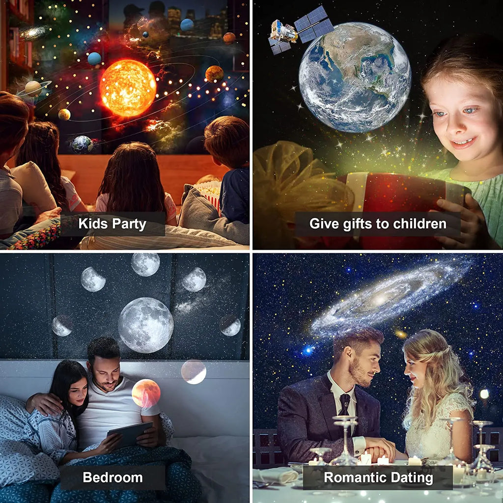 13  in 1 Star Projector, Planetarium Galaxy Projector for Bedroom, Aurora Projector, Night Light Projector for Kids Adults