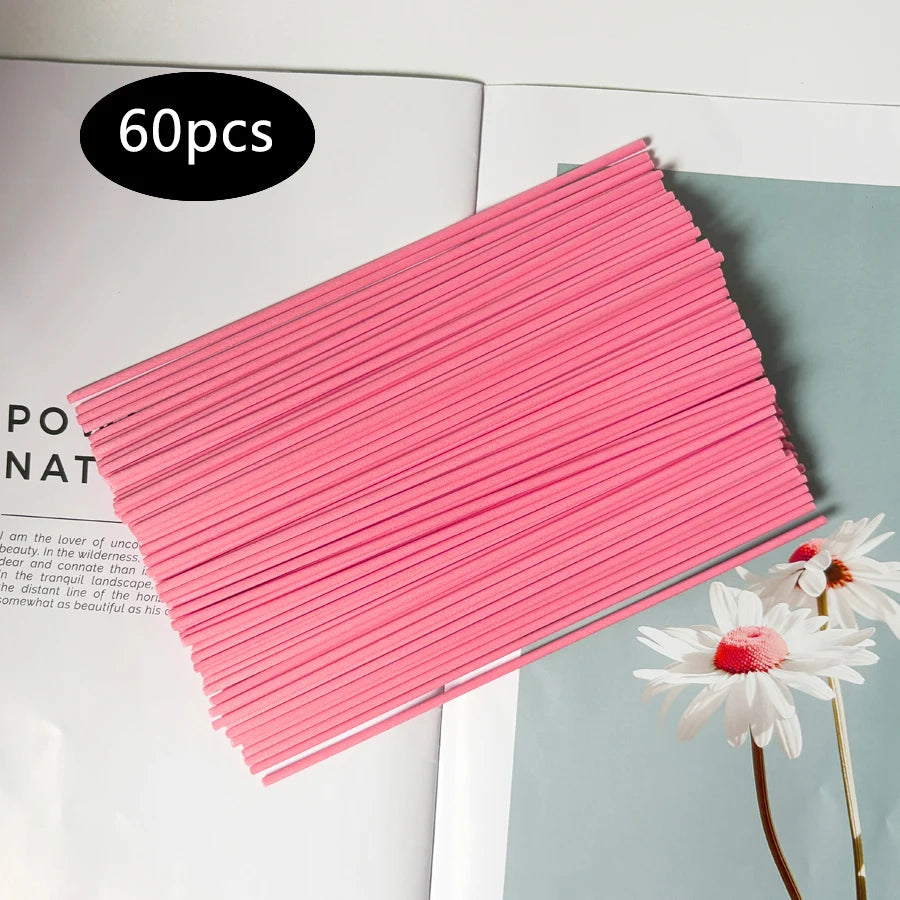Bastoncini di Aromaterapia Rosa per Diffusione Oli Essenziali – Set da 10/20/60…