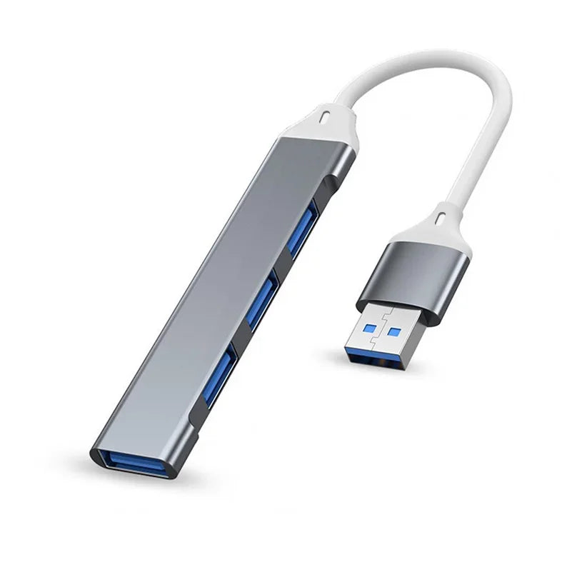 Hub USB 7 porte USB‑C 3.0, multi‑porta per MacBook, PC e laptop