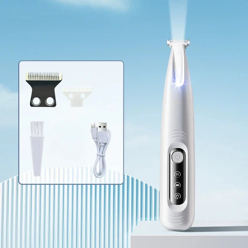 Trimmer per unghie cani con luce LED e lama da 18 mm – taglio preciso e…