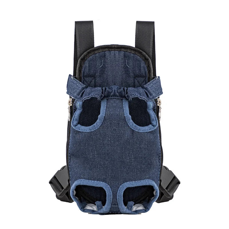 Zaino Esterno per Cani Camuffamento Traspirante, Carrier Viaggio Piccola Taglia