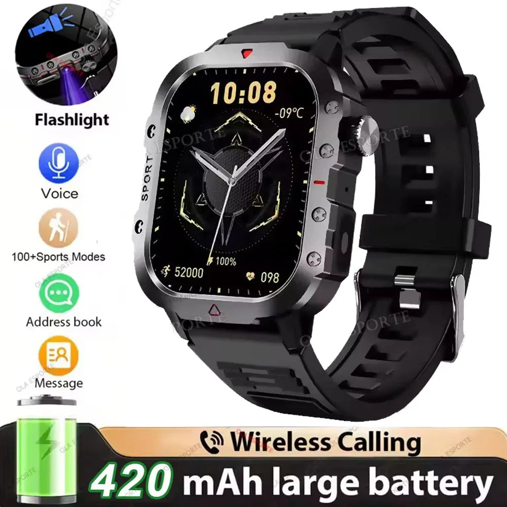 Smartwatch sportivo 2026 con GPS, monitor cardio, impermeabile, compatibile iOS…