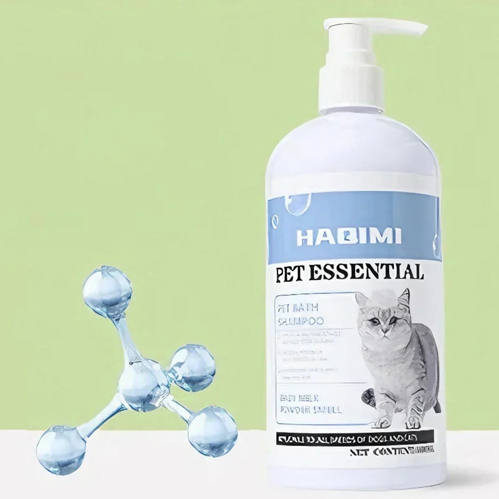 Shampoo Pet 500ml per Cani e Gatti - Detergente Gentle con Estratti Vegetali