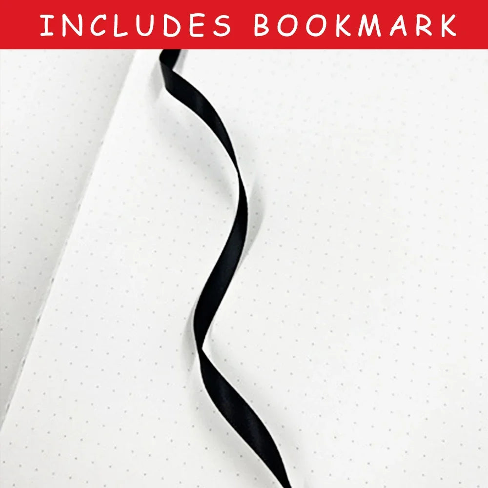 Premium Bullet Dot Grid /Horizontal Line Notebook - 160 Pages A5/A6 Journal for Creativity, Writing, Sketching,Thick 100 GSM