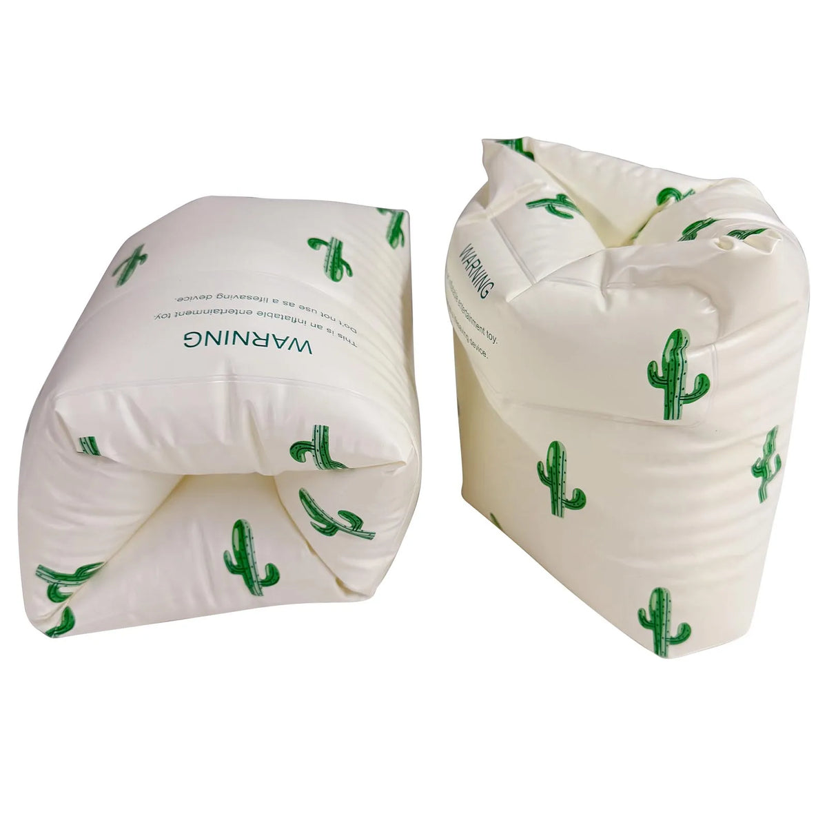 1Pair Swimming Arm Circle Double Air Bag Inflatable Floating Arm Circle Sleeves PVC Printed Adult Kids Swimming Equipment
