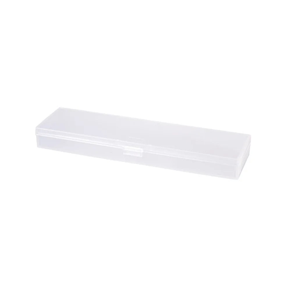 Astuccio porta penne trasparente opaco – Organizer in plastica resistente