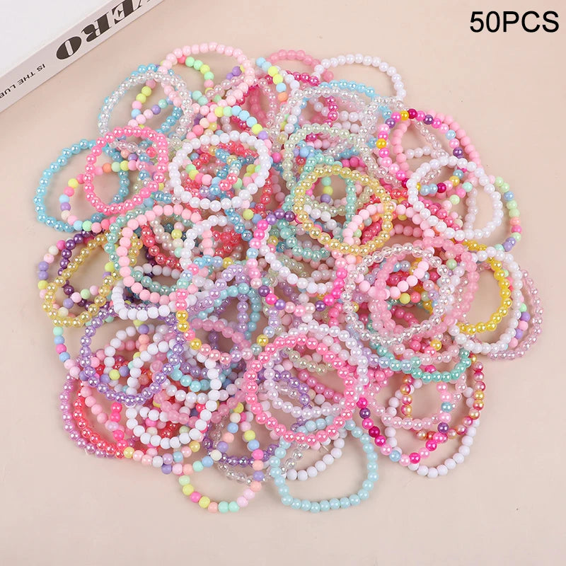 Braccialetti colorati per bambini – confezioni da 10-50 pezzi per feste