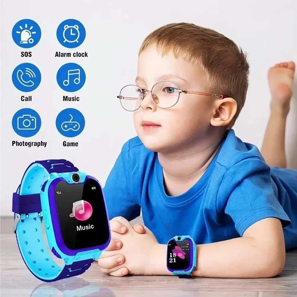 Smartwatch 5G impermeabile IP67 per bambini con GPS, SOS e chiamate