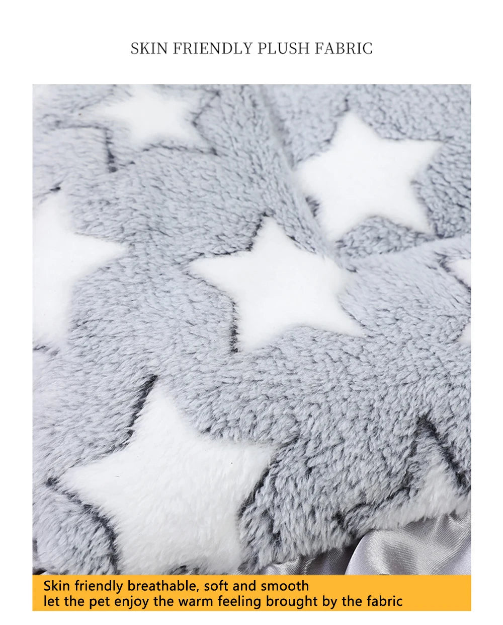 Coussin de couchage épais, confortable et chaud pour petit chat, tapis de canapé d'hiver doux pour la peau et mignon pour lit de chiot et accessoires pour chien moyen