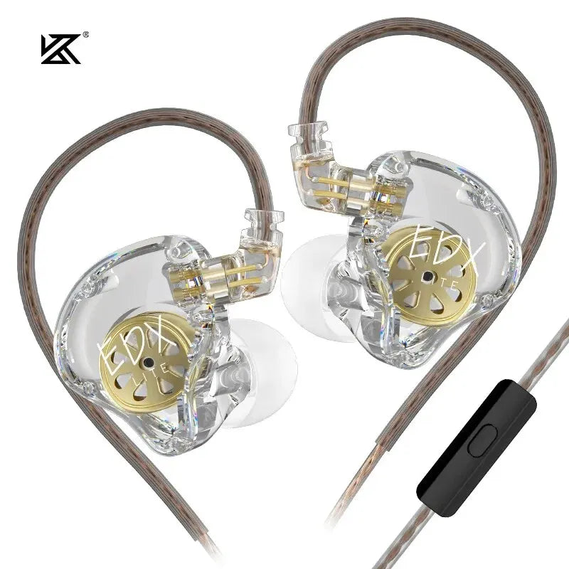 Auricolari in-ear con driver dinamico, microfono e cavo OFC intercambiabile