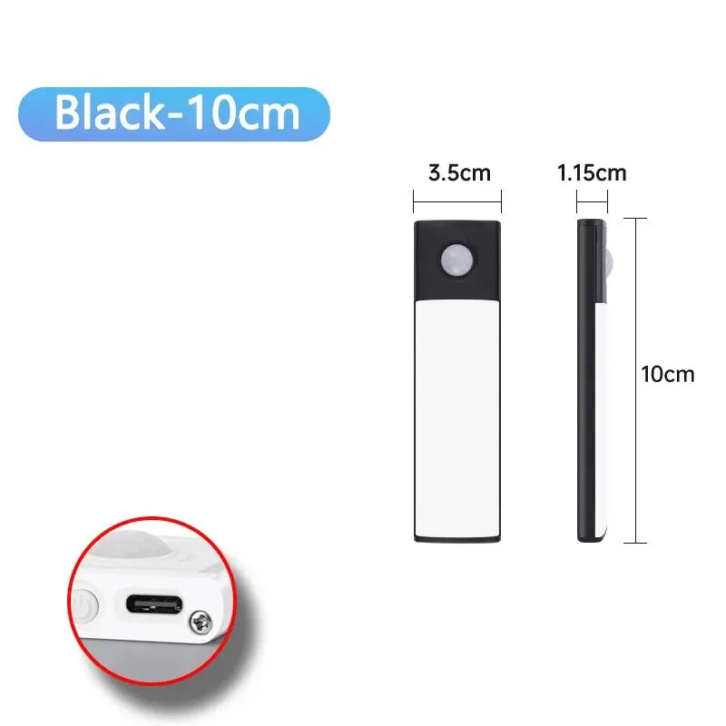 Lampada a LED ricaricabile con sensore di movimento per armadi e cucina –…