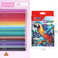 Set di Matite Colorate HB 12‑48 colori con Portapennare Triangolare – Art…