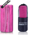 Microfiber Quick Dry Gym Towel Silver ION OdorFree Absorbent Fiber Fast Drying Workout Gear for Body Sweat Working Out