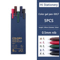 Set di Penne Gel Kawaii Colorate 0.5 mm, cancellabili, per scuola e ufficio