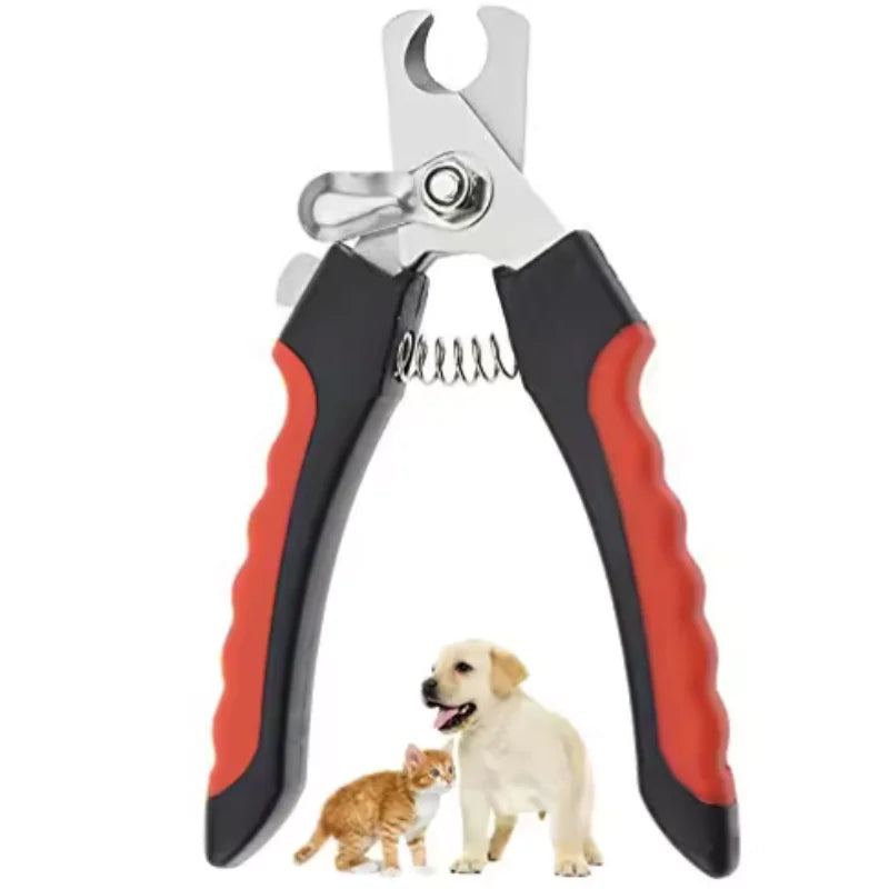 Forbici tagliaunghie professionali in acciaio inox per cani e gatti