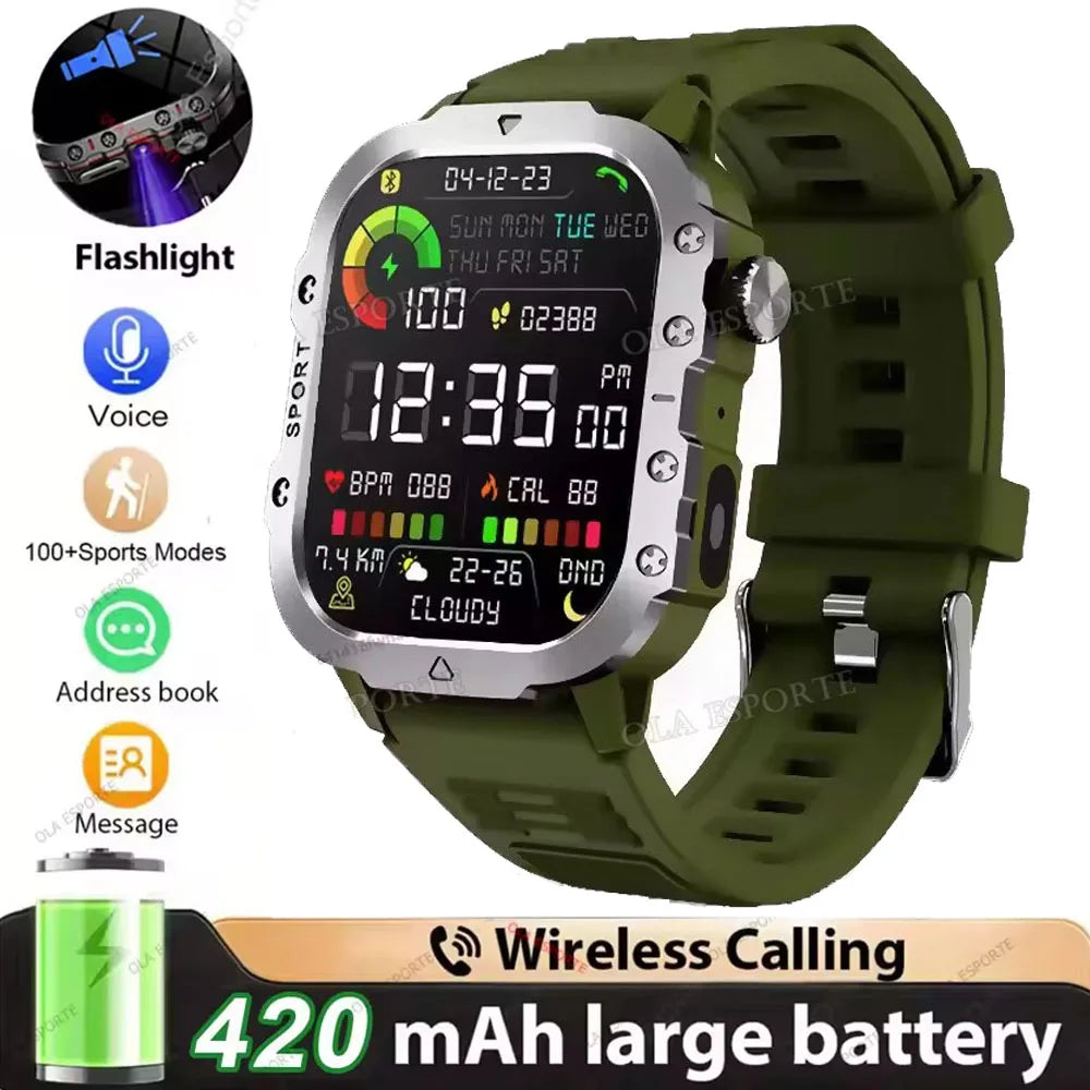 Smartwatch sportivo 2026 con GPS, monitor cardio, impermeabile, compatibile iOS…