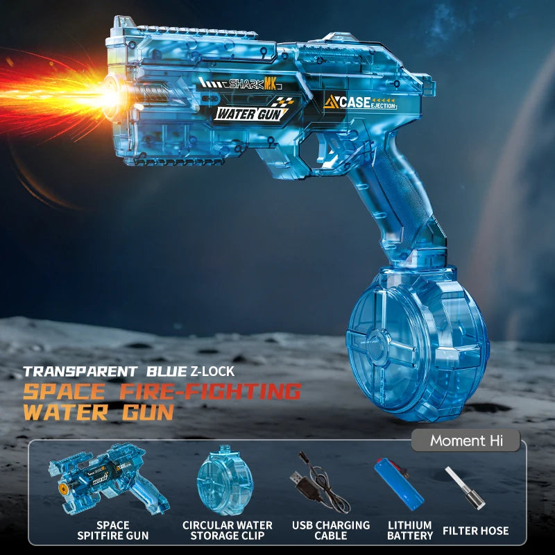 Pistola d'Acqua Elettrica per Adulti – Spruzzo Potente e Ricarica Automatica,…