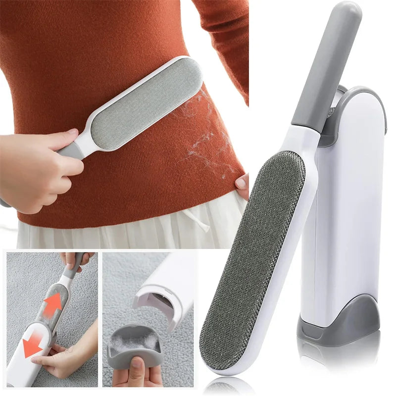 Spazzola Doppia per Pelucchi e Lint – Tessuti, Mobili e Auto, Autopulente