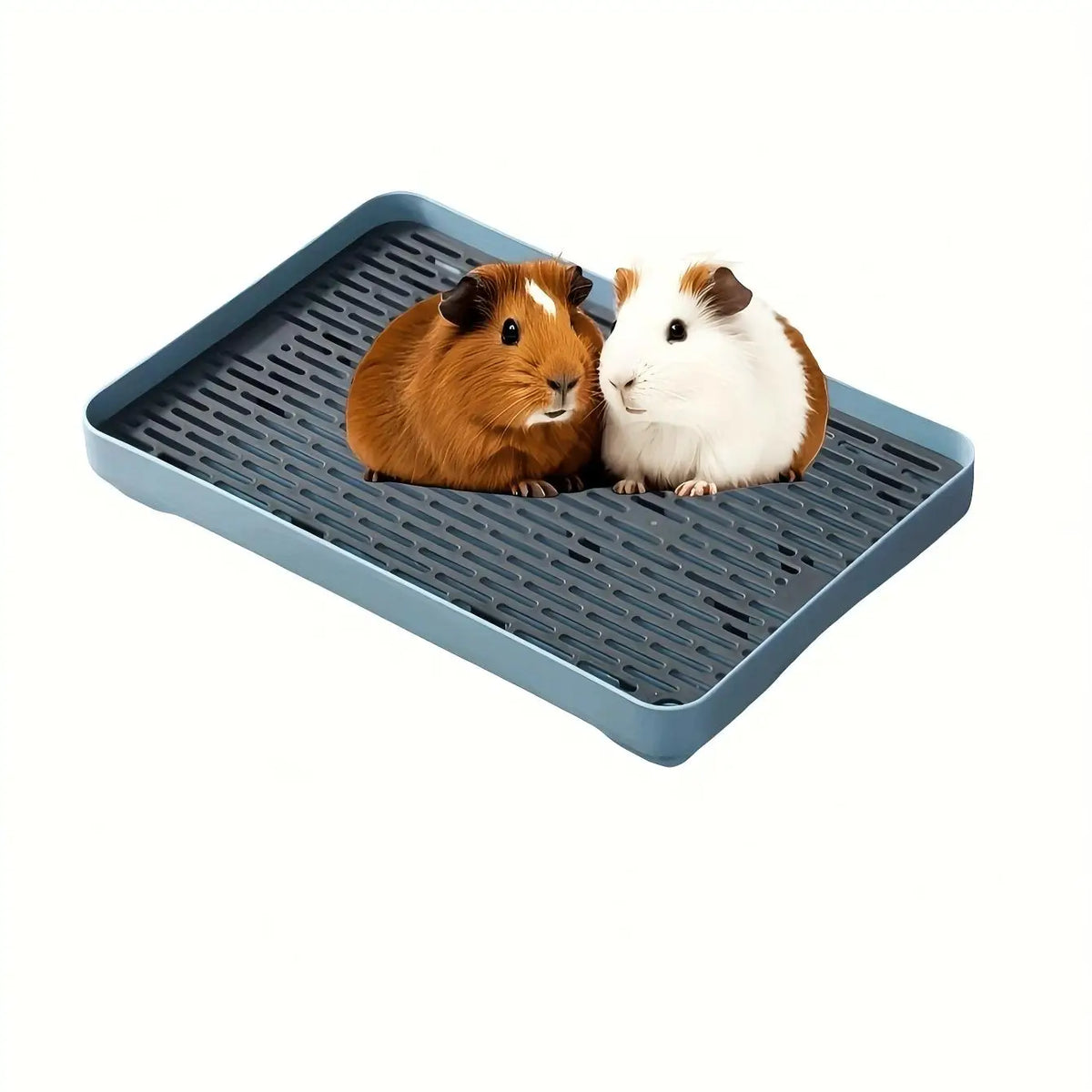 Vasca per lettiera per piccoli animali domestici – Design angolare in plastica…