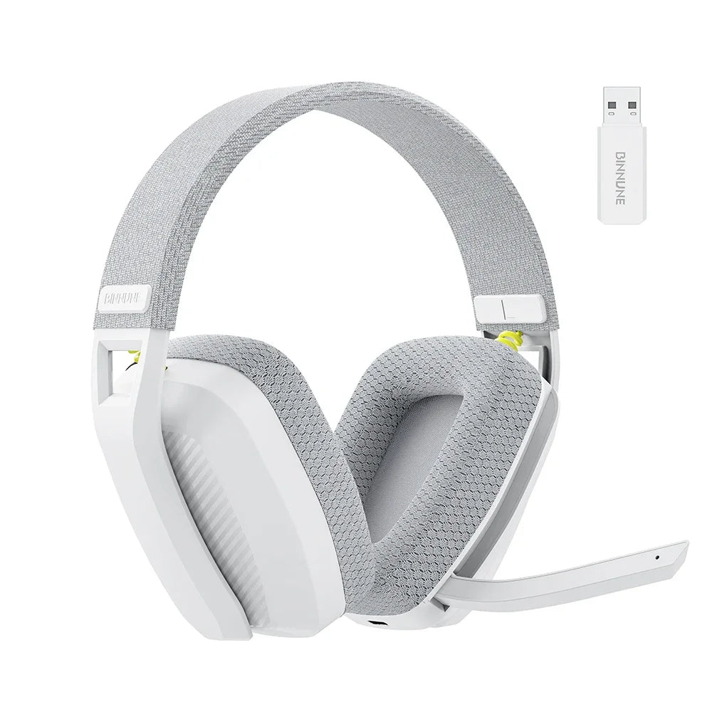 Cuffie Gaming Wireless con Microfono, ANC, 7.1 Surround, Bluetooth 5.3 e 2.4 GHz