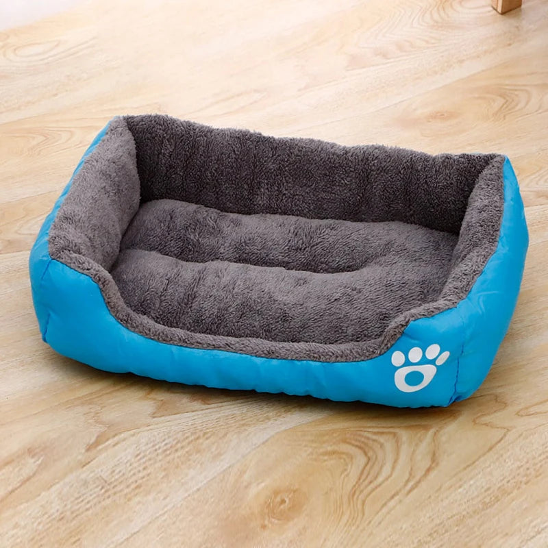 Cuccia Plush per Cani - Letto Non Scivoloso e Resistente, Taglie S-XL