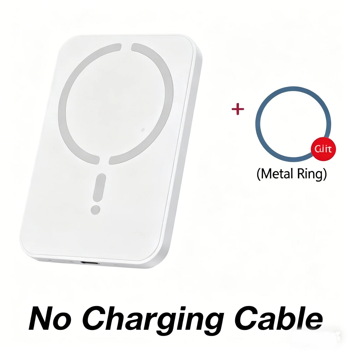 Supporto auto con ricarica wireless magnetica, compatibile MagSafe iPhone 12‑17