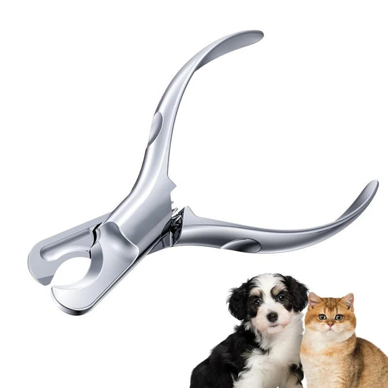 Tagliaunghie in acciaio inox per cani e gatti – ergonomico e preciso