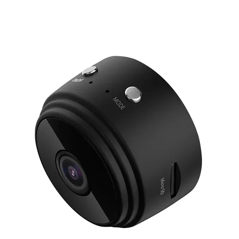Mini telecamera Wi‑Fi 1080P con visione notturna e rilevamento movimento