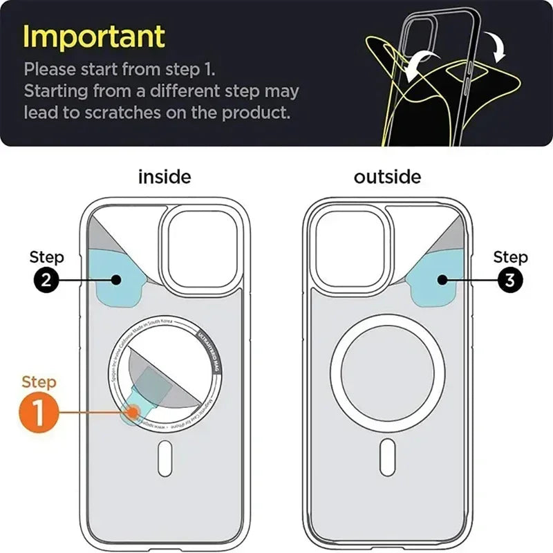 Magnetic Original Clear Case For iPhone 17 18 16 15 14 13 12 11 Pro Max Mini XS XR Funda For Magsafe Silicone Transparent Cover
