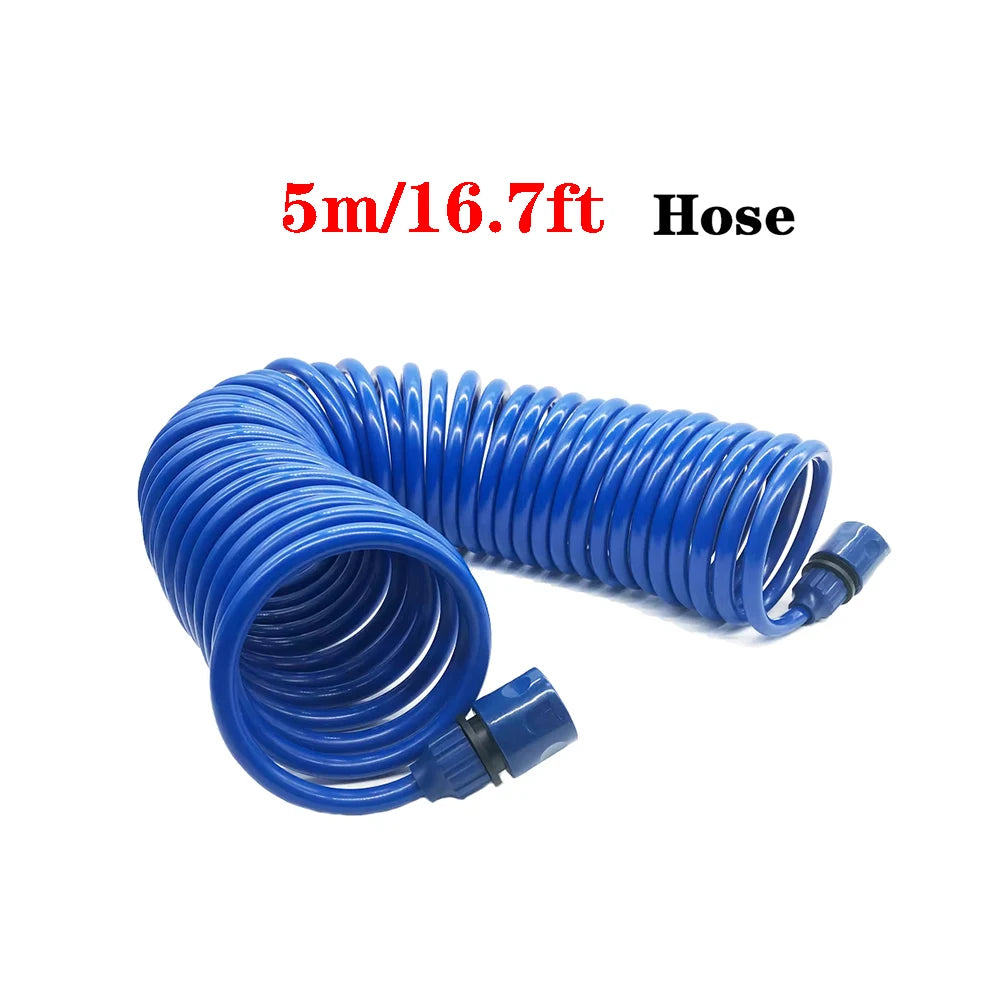 Tubo da Giardino Retrattile EVA 10‑15 m – Curly Magic, Espandibile e Portatile