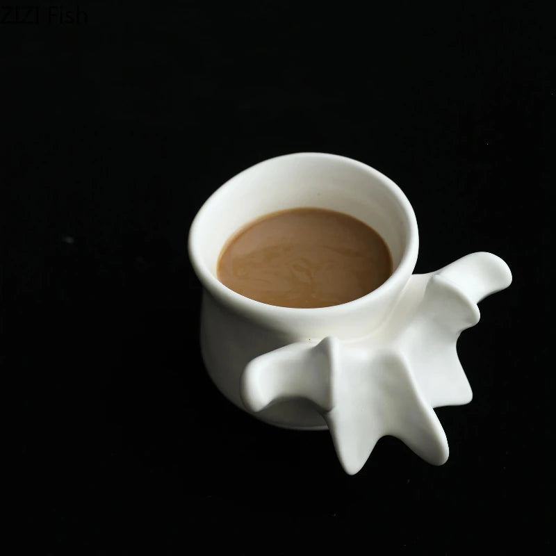 Vertebrate Model Ceramic Vase Flower Arrangement Coffee Cup Milk Mug Pen Holder Hydroponic Vase Water Cup Flower Vases Ornament