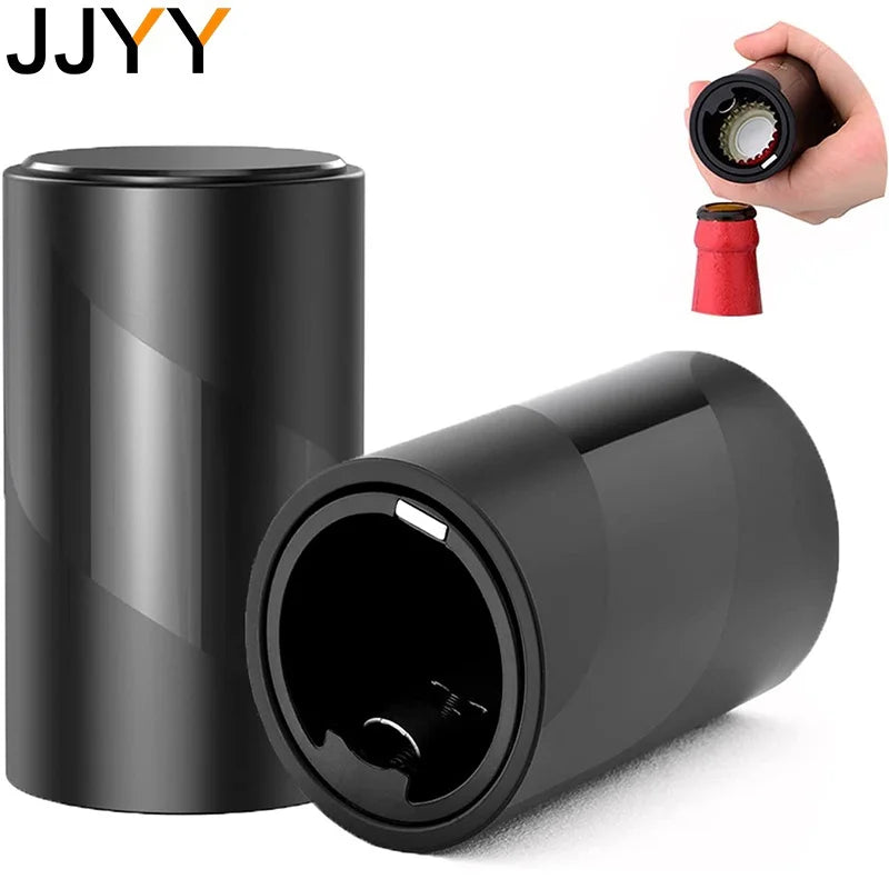 Apribottiglie magnetico automatico per birra e soda – porta tappi e resistente