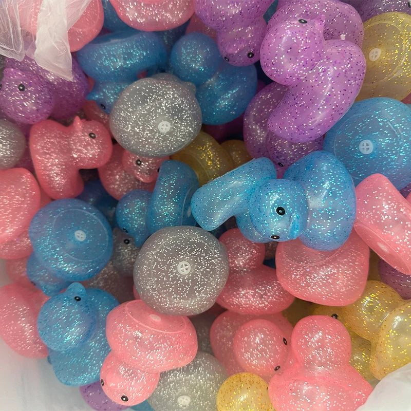 Papere di gomma colorate – set da 1‑100 pezzi per feste, piscina e compleanni