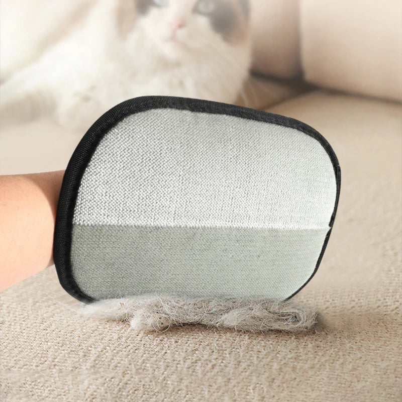 Guanti per toelettatura pet – rimuovi peli di cane e gatto da divani, tappeti e…
