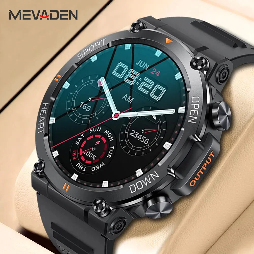 Smartwatch 1.39" HD con chiamata Bluetooth, monitoraggio salute e 100+ sport