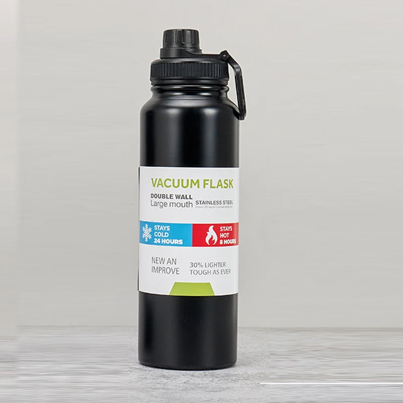 Thermos in acciaio inox 600/800/1000 ml – Borraccia termica isolata per caldo e…