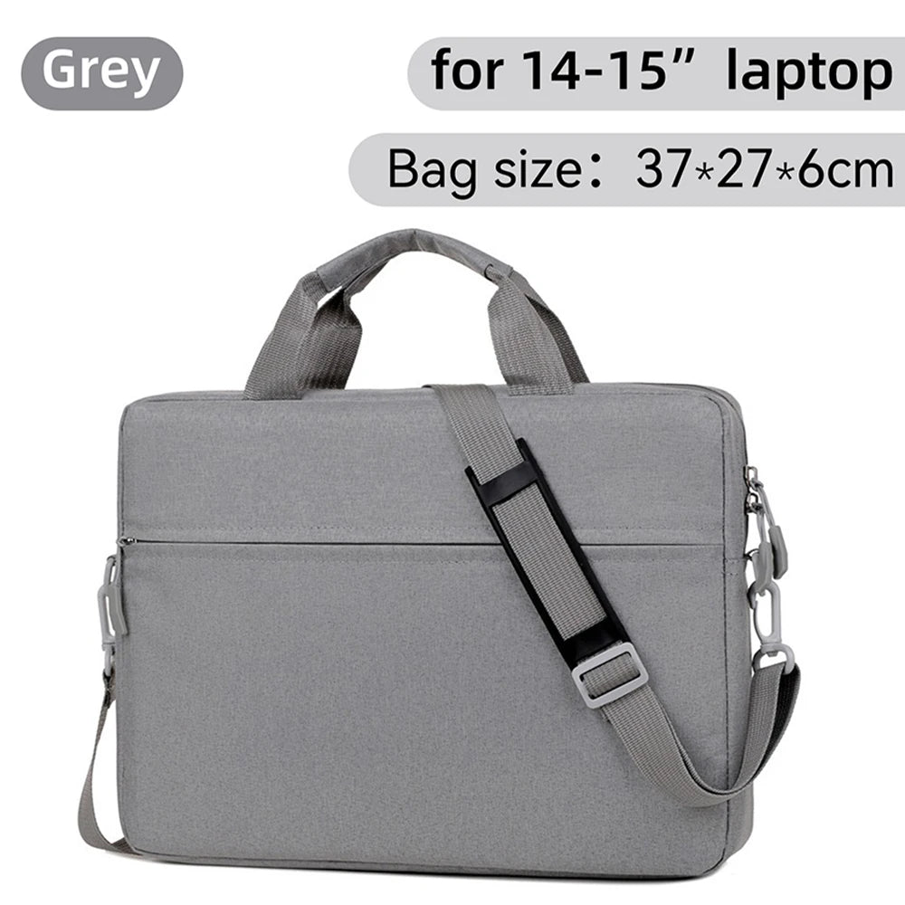 Housse pour ordinateur portable 14 15,6 pouces, sacoche pour notebook compatible MacBook Air Pro, sac de transport imperméable et portable pour tablette et ordinateur