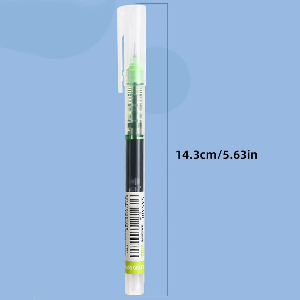 Set da 10 penne gel colorate 0,5 mm – asciugatura rapida e grande capacità