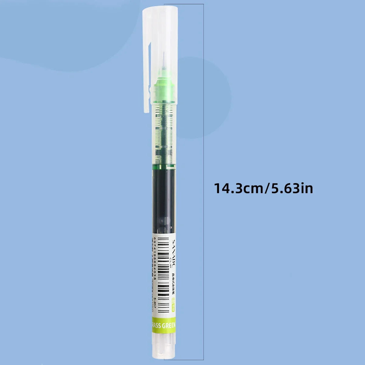 Set da 10 penne gel colorate 0,5 mm – asciugatura rapida e grande capacità