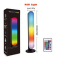 Barra LED RGB a ritmo musicale ricaricabile USB per scrivania e Natale