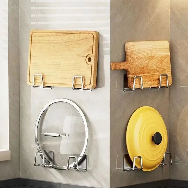 Portasponge inox da parete per lavello con ventosa – supporto resistente